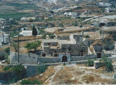 Unique Old winery of 1873 “Kanava” in Santorini